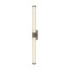 Kinkiet LED EDDIE Srebrny – zintegrowane LED 12W, IP44, 63 cm