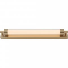 Kinkiet LED KALIA Złoty – zintegrowane LED 14W, IP44, 3000K