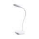 Lampa biurkowa LED Biurkowa Biała – 3 barwy światła, elastyczna szyja
