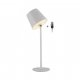 Lampa stołowa zewnętrzna BOTERIA Biała – LED 2,5W, IP54, ściemnialna dotykiem