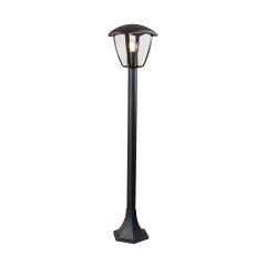 Słupek ogrodowy Lantern Czarny – latarnia zewnętrzna IP44, 93 cm