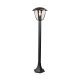 Słupek ogrodowy Lantern Czarny – latarnia zewnętrzna IP44, 93 cm