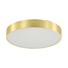 Plafon LED NADI Złoty – 36W, ściemnianie i CCT pilotem