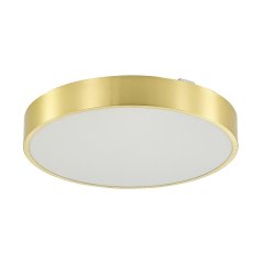 Plafon LED NADI Złoty – 50W, ściemnianie i CCT pilotem
