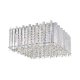 Lampa sufitowa kwadratowa glamour do sypialni VENTUS Zuma Line