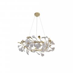 Lampa wisząca LEAF MD2858-6AS-G Zuma Line