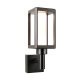 Kinkiet zewnętrzny LED URBAN czarny – IP65, 12W, 4000K
