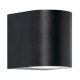 Kinkiet zewnętrzny HARMONIA czarny – aluminium, IP44, GU10